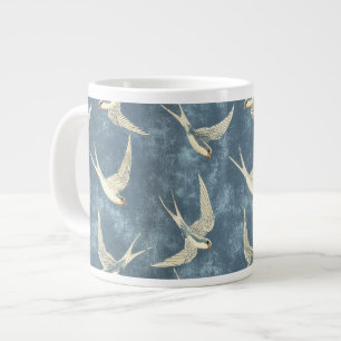 Birds in Flight Large Coffee Mug