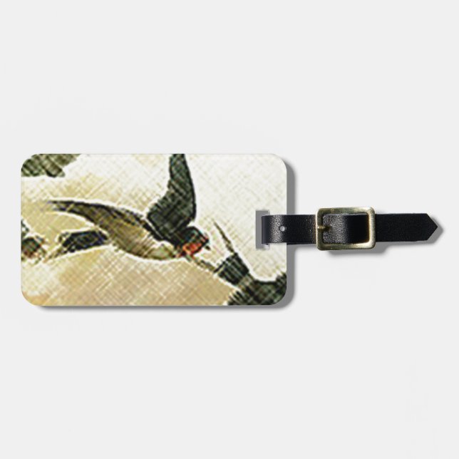 Birds In Flight Luggage Tag (Front Horizontal)