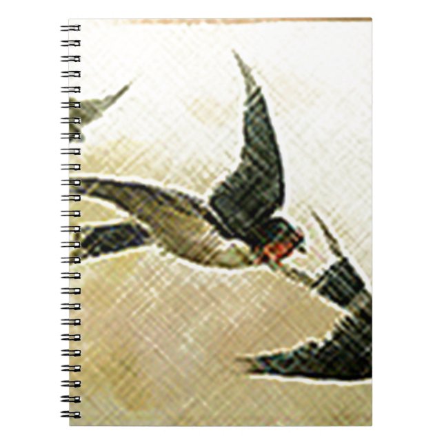 Birds In Flight Notebook (Front)