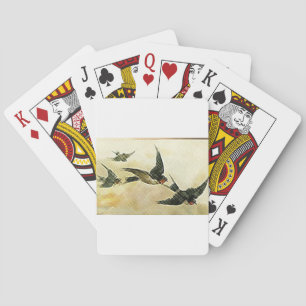 Birds In Flight Playing Cards