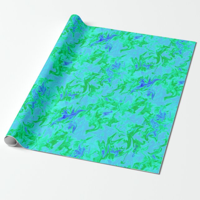 Birds in Flight... Wrapping Paper (Unrolled)