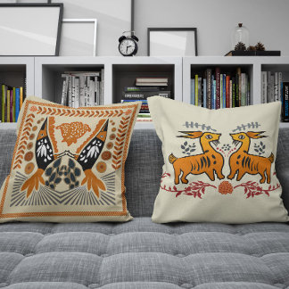Birds in Harmony Cushion