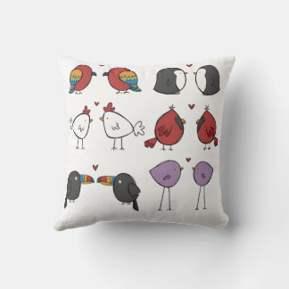 Birds In Love Cushion