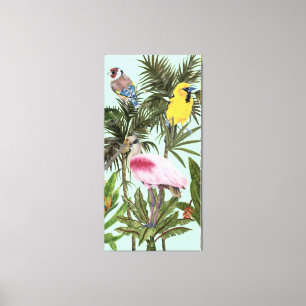 Birds in Paradise Canvas Print