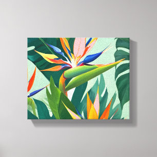Birds in Paradise Canvas Print