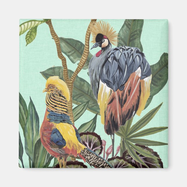 Birds in Paradise - Large Birds Magnet (Front)