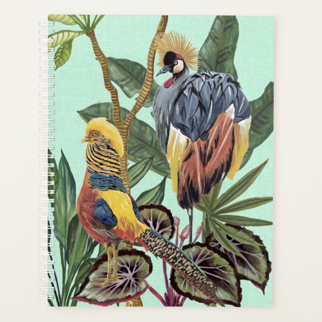 Birds in Paradise - Large Birds Planner (Front)