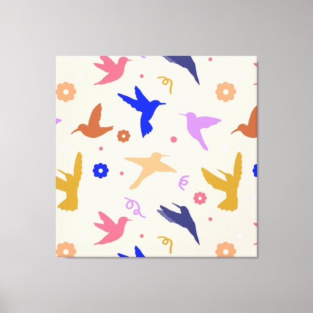 Birds in the Air Canvas Print (Front)
