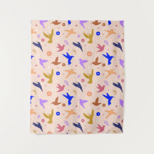Birds in the Air Tapestry