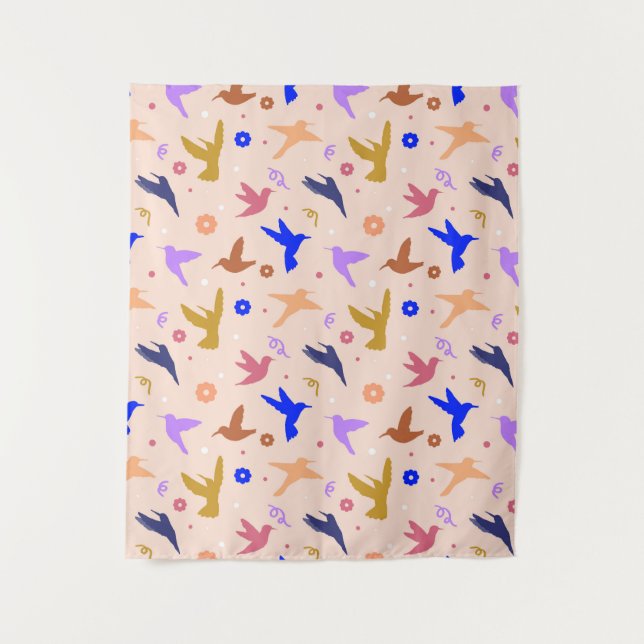 Birds in the Air Tapestry (Front)