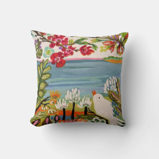 Birds in the Garden Cushion (Front)