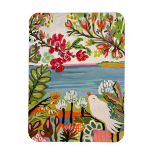 Birds in the Garden Magnet
