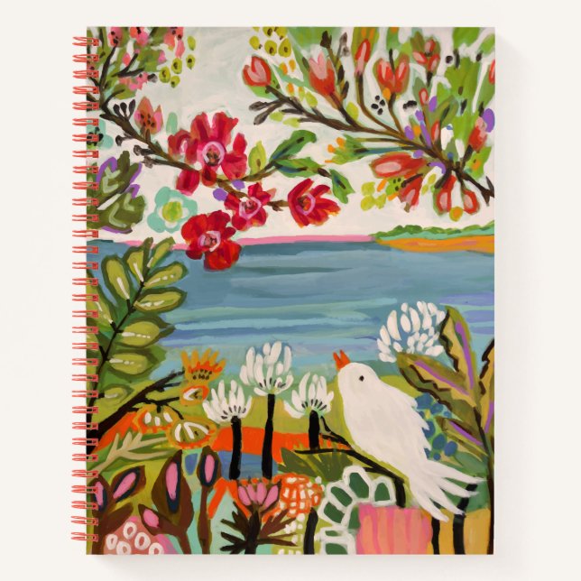 Birds in the Garden Notebook (Front)
