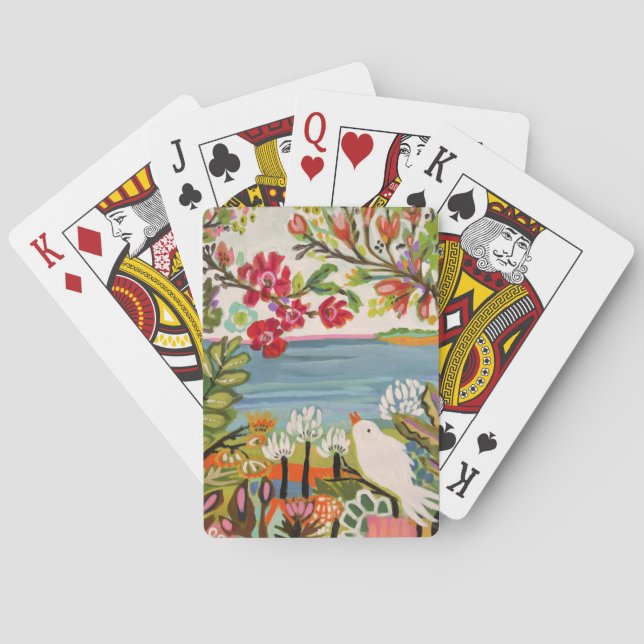 Birds in the Garden Playing Cards (Back)