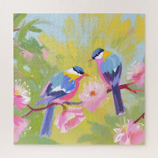 Birds  jigsaw puzzle (Vertical)