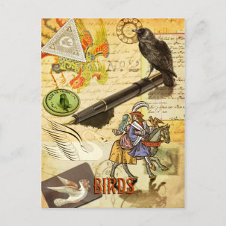 "Birds" Lenormand Postcard