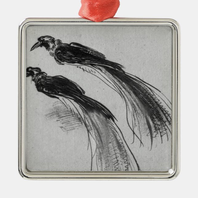 Birds Metal Tree Decoration (Front)
