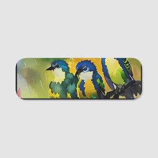 birds name tag