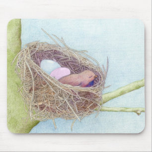 Birds Nest Mousepad
