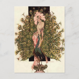 “Birds of a Feather” by FX Leyendecker Postcard