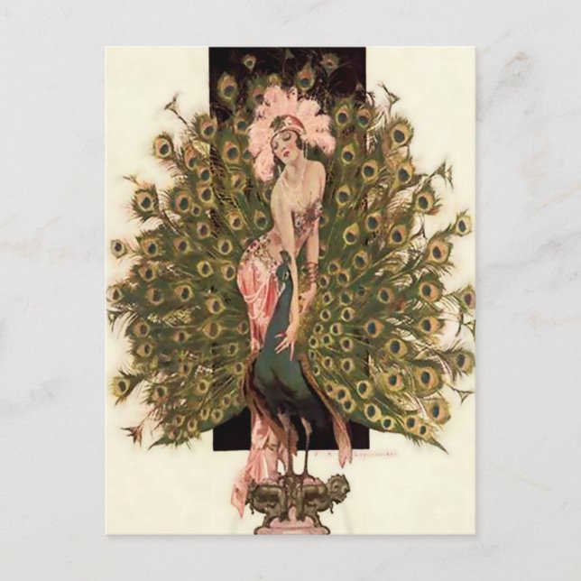 “Birds of a Feather” by FX Leyendecker Postcard (Front)