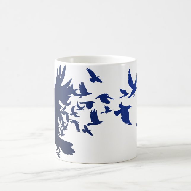 birds of a feather coffee mug (Center)