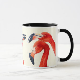 Birds Of A Feather - Flamingo Coffee Mug