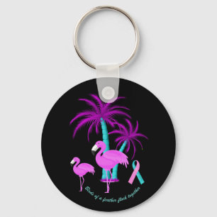 birds of a feather flock together key ring