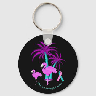 birds of a feather flock together key ring