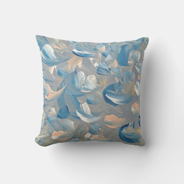 Birds of A Feather Throw Pillow (Front)