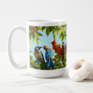 Birds of a Feather United We Gather Ceramic Mug. Coffee Mug