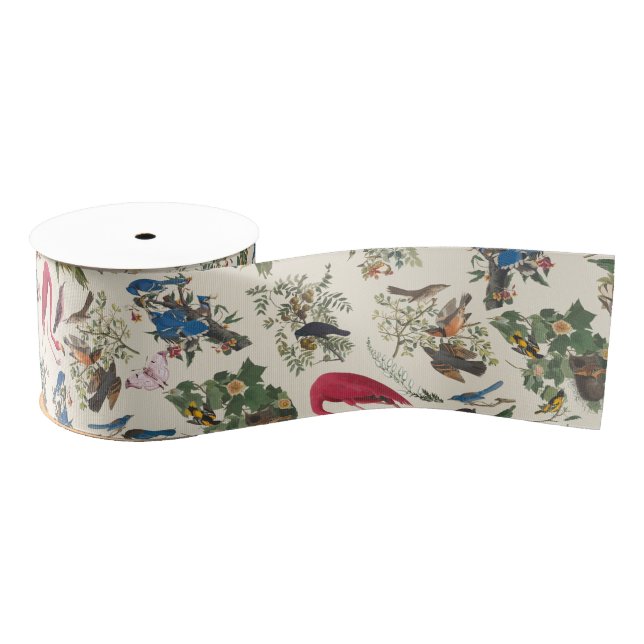 Birds of John James Audubon Grosgrain Ribbon (Spool)