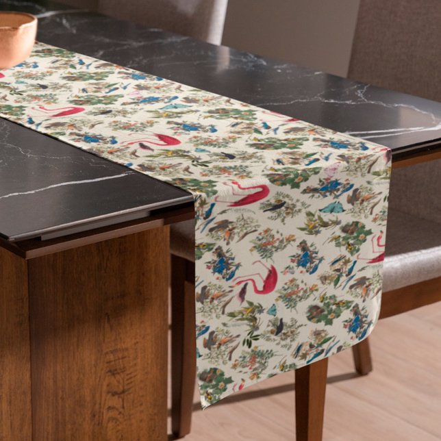 Birds of John James Audubon Short Table Runner (Creator Uploaded)