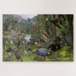 Birds of New Zealand puzzle<br><div class="desc">Birds of New Zealand puzzle. This 20x30 inch (50cmx 76cm) puzzle showcases the unique native birds of New Zealand. From the flightless Kiwi to the amazing bush birds such as Tui and Bellbird. This is a great tool for learning New Zealand's native birds whether its for a beginner or a...</div>