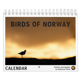 Birds of Norway 2027 Calendar