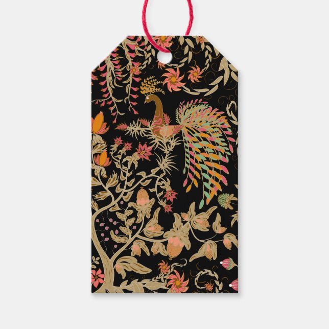 Birds of Paradise Gift Tags (Front)