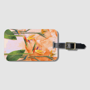 Birds of Paradise in Bloom Luggage Tag