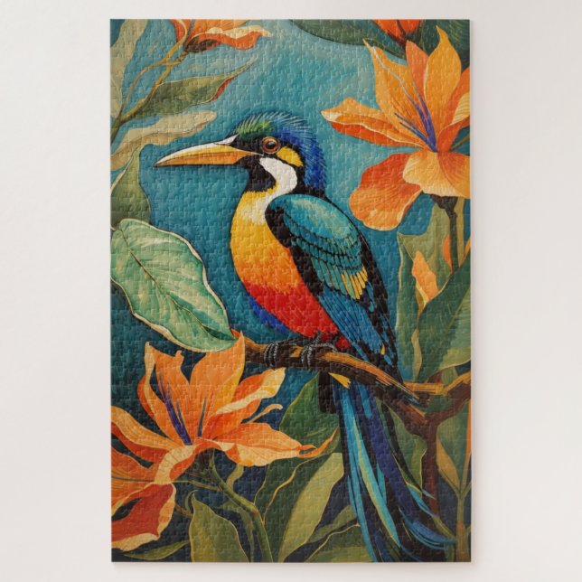 Birds of Paradise Jigsaw Puzzle (Vertical)