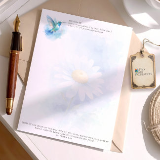 Birds of the Air Custom Letterhead