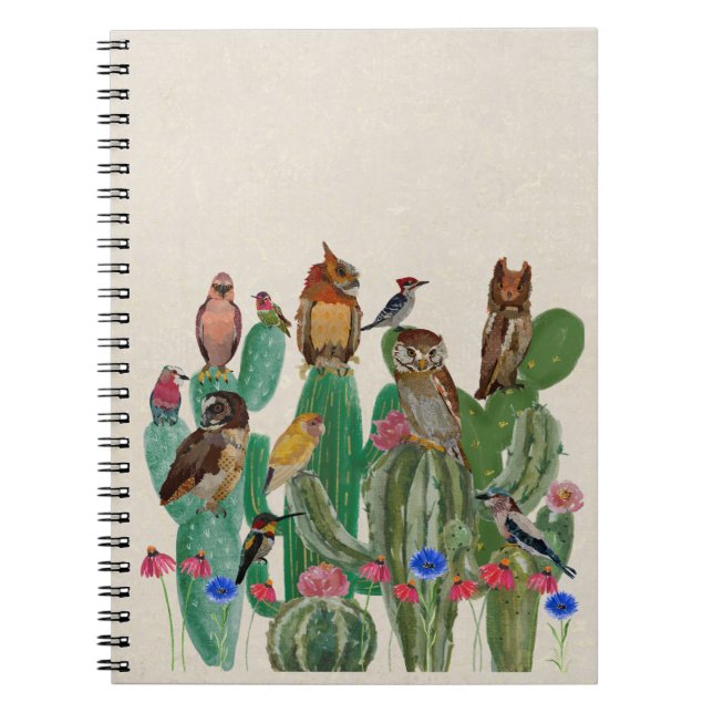 BIRDS OF THE DESERT NOTEBOOK (Front)