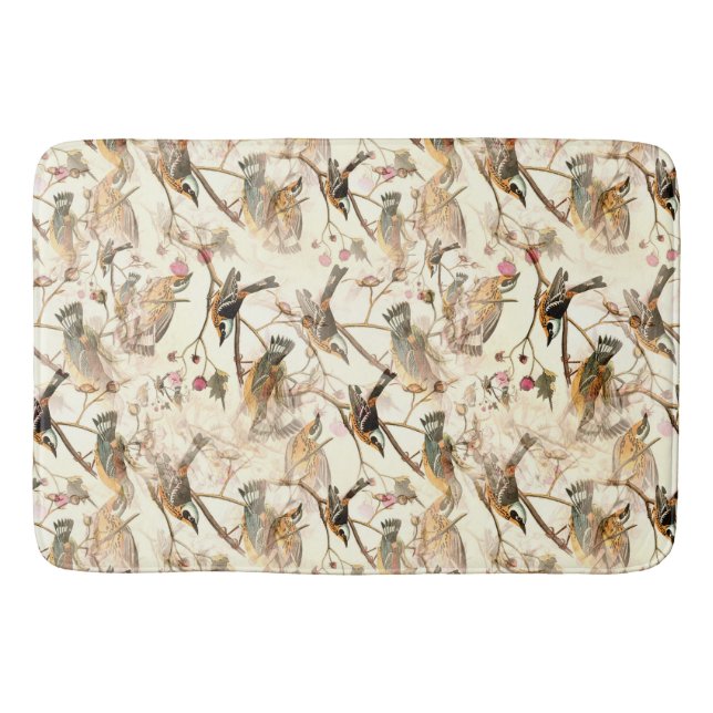 Birds on a Branch Bath Mat (Front)