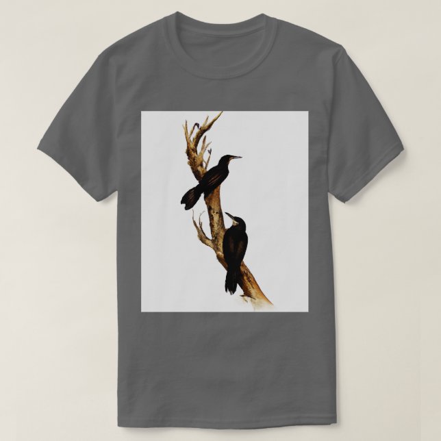 Birds on a Branch T-Shirt (Design Front)