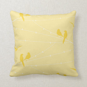 Birds on a Wire Cushion