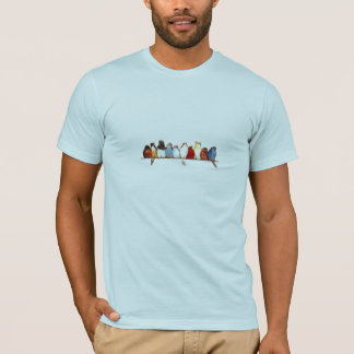Birds on a Wire T shirt