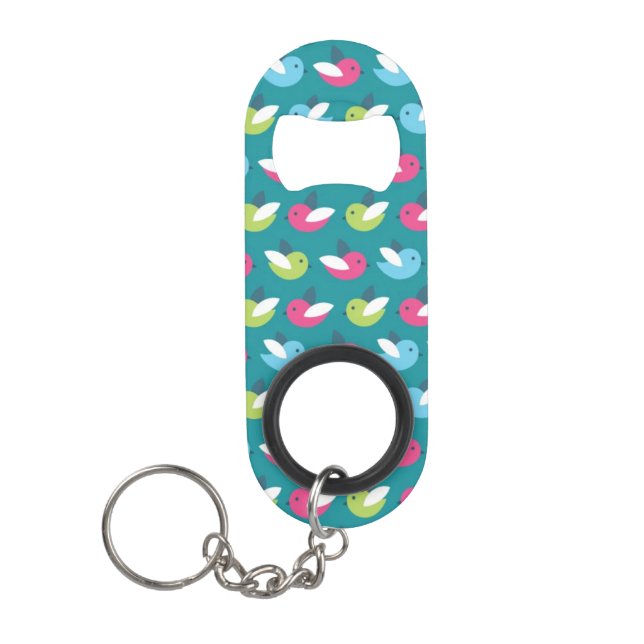Birds pattern Blue (Front)