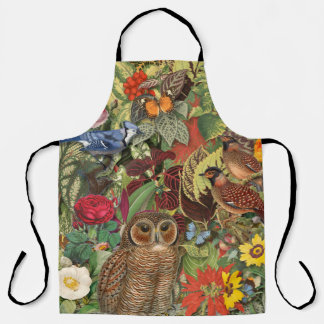 Birds & Plants Apron