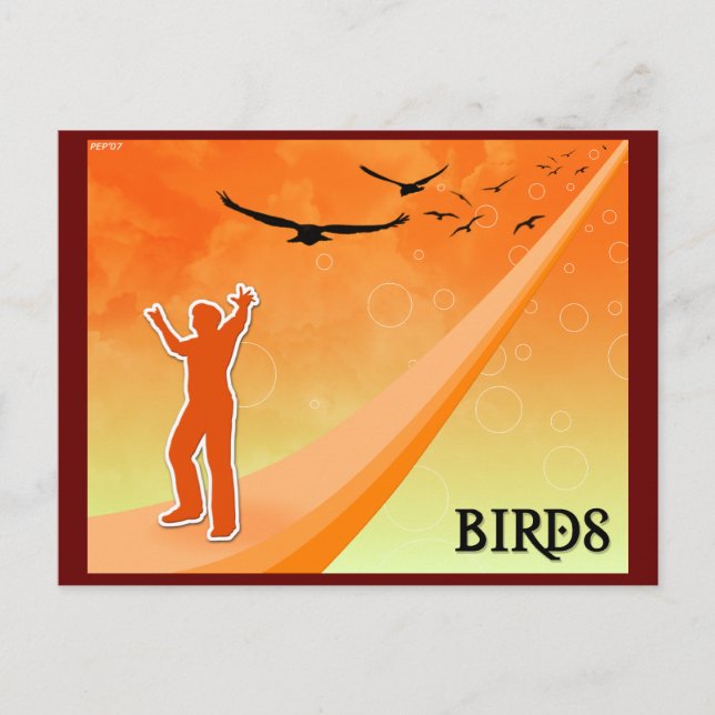 Birds Postcard (Front)