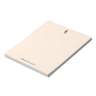 Birds the word: notepad