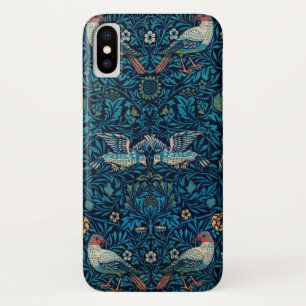 Birds (Vintage Floral Pattern) (by William Morris) Case-Mate iPhone Case