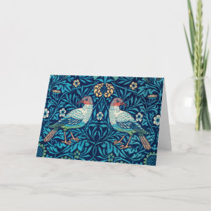 Birds, William Morris Card